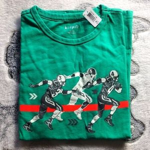 kidpik | Running Back Contrast Stitch Tee